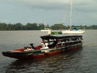 Local ferry traffic